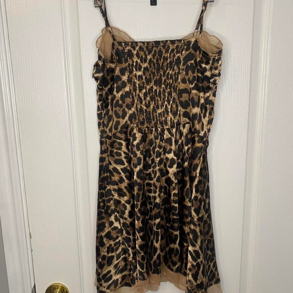 Full tilt leopard print Brown‎ and tan mini dress - Picture 3 of 3